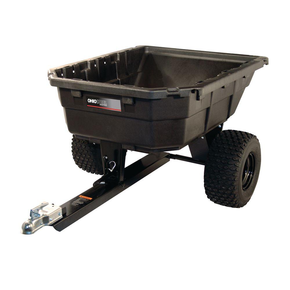 Ohio Steel 125 Cu Ft 1000 Lb Ultimate Poly Atv Cart 4048p Atv The