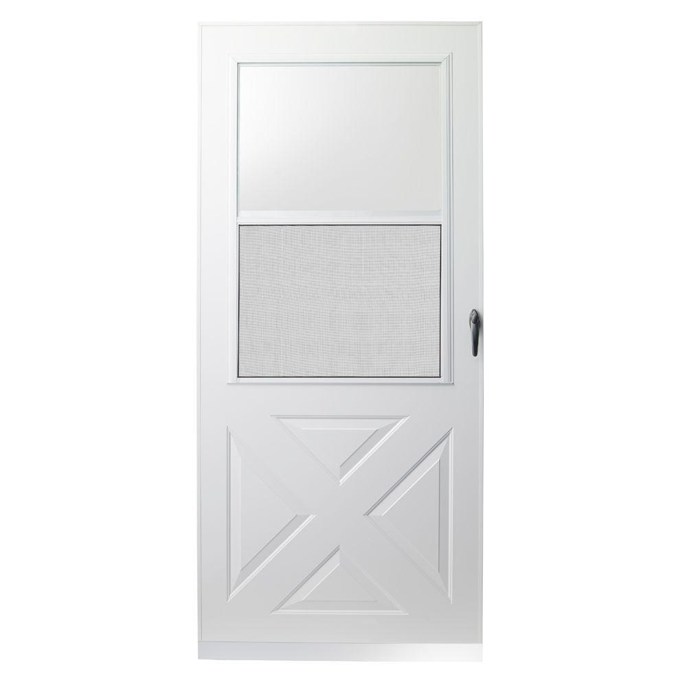 30 X 80 Storm Doors Exterior Doors The Home Depot