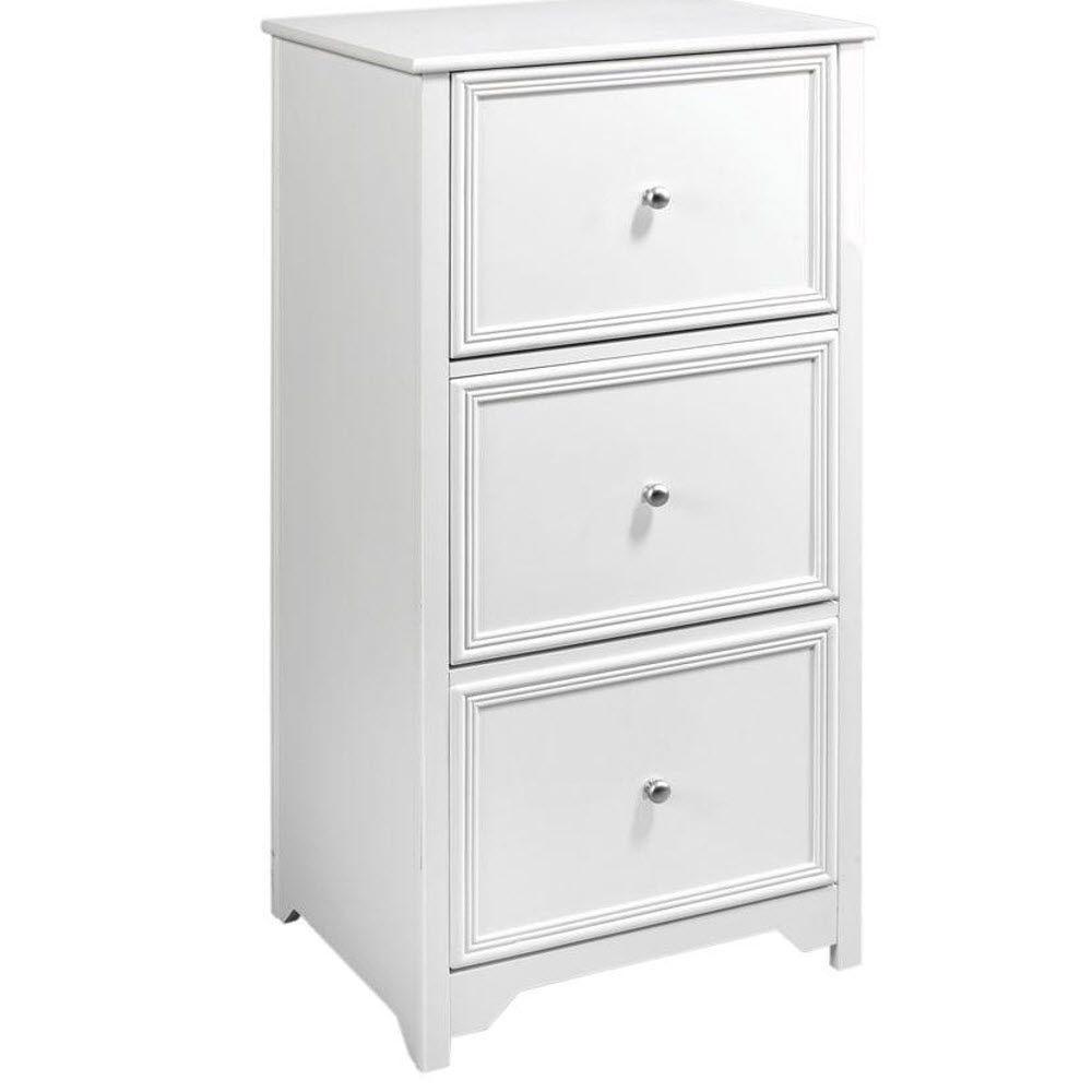 Home Decorators Collection Oxford White 41 In File Cabinet 2914410410 The Home Depot