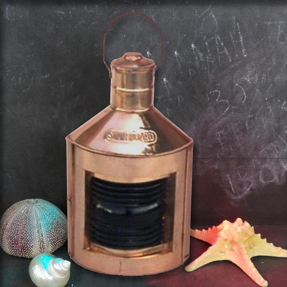 Benzara A Hand Tooled Handcrafted Copper Port Oil Lamp Nau Co1527 Benzara A Hand Tooled Handcrafted Copper Port Oil Lamp