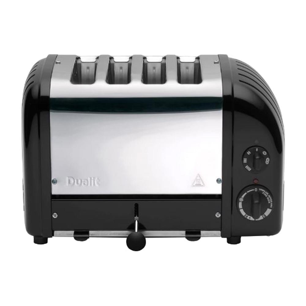 Dualit New Gen 4Slice Matt Black Toaster 47155 The Home Depot