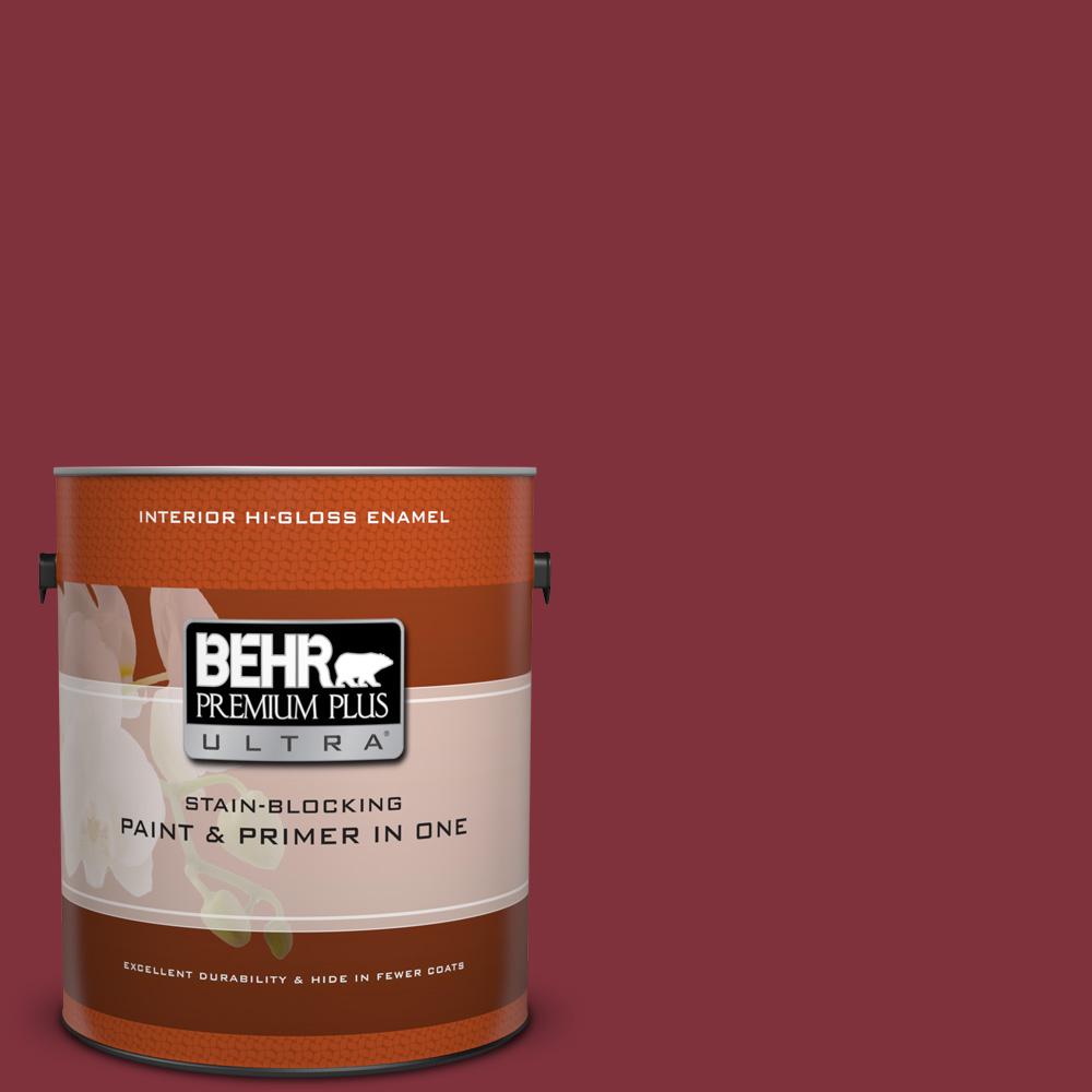 BEHR Premium Plus Ultra 1gal. S1307 Cherry Cola Semi BEHR Premium Plus Ultra 1gal. S1307 Cherry Cola Semi