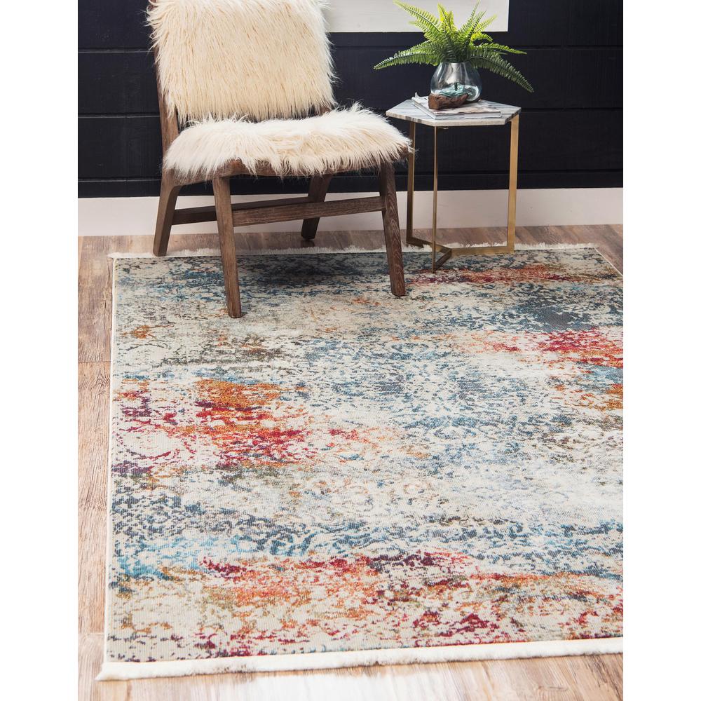 Unique Loom Baracoa Panamericana Ivory 5 X 8 0 Area Rug