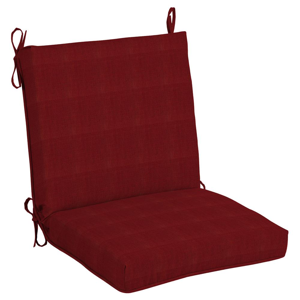 Chili Hampton Bay Red Outdoor Cushions Patio Furniture The