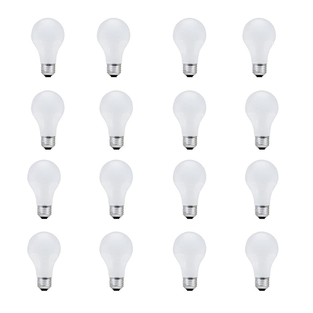 Reviews for EcoSmart 100Watt A19 Halogen Light Bulb (16Pack) 16670 The Home Depot
