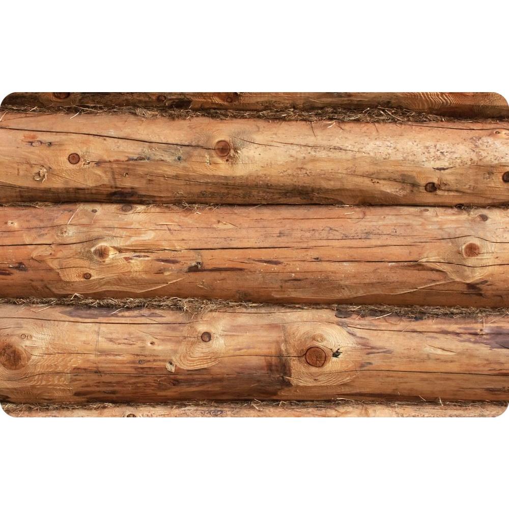 Bungalow Flooring Multi Color 18 In X 27 In Neoprene Log Jammer
