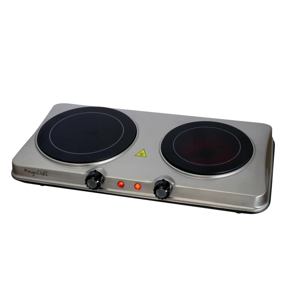 Hot Plates Food Warmers The Home Depot Portable Electric Dual Infrared Burner Cook Top