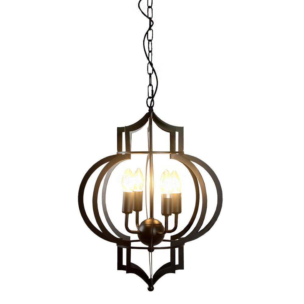 Edison Addison Collection 4 Light Black Indoor Chandelier Ld4046 Edison Addison Collection 4 Light Black Indoor Chandelier