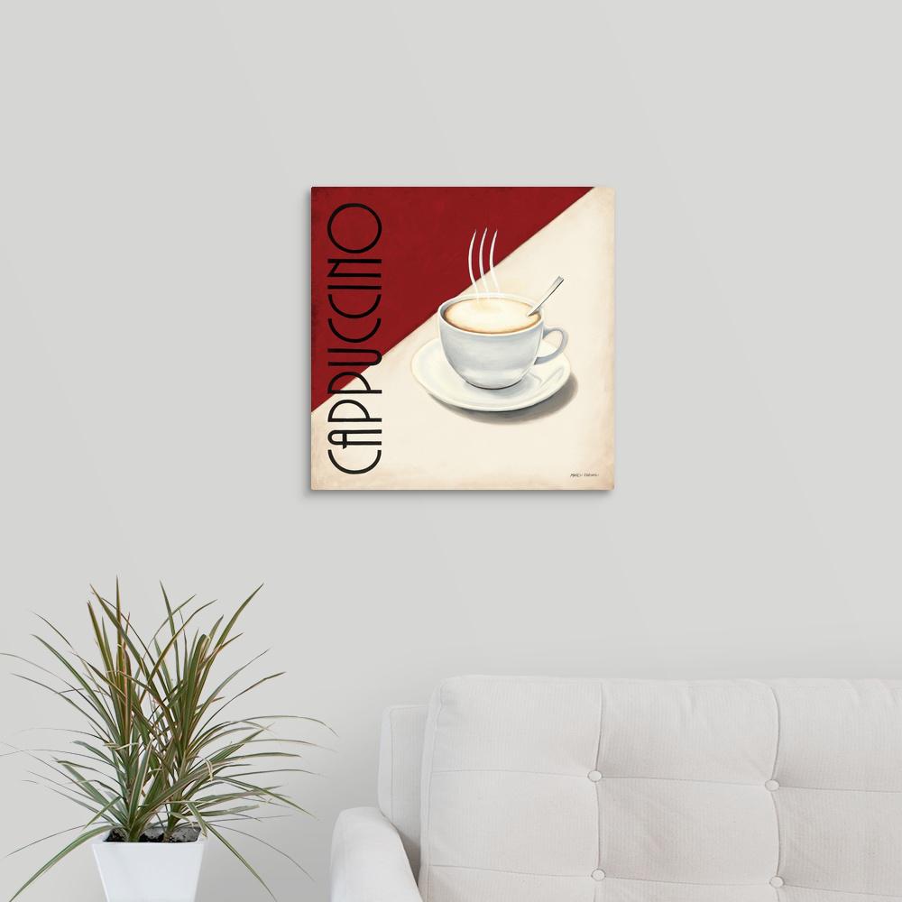 Canvas Art Print /"Cafe Brazil II/"