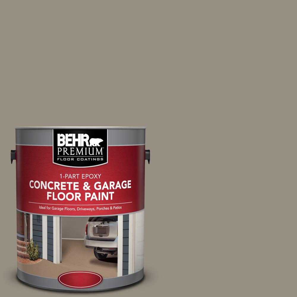 BEHR Premium 1 gal. N3205 Gray Squirrel 1Part Epoxy Concrete and Garage Floor Paint90001