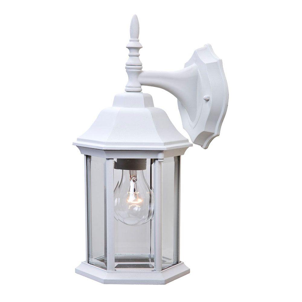 White Acclaim Lighting Outdoor Wall