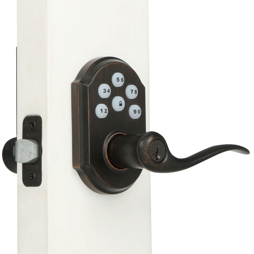 self locking door knob