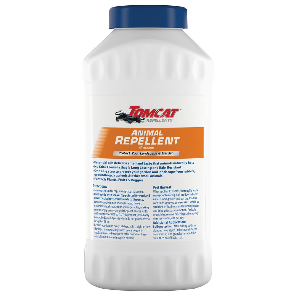 TOMCAT Animal Repellent Granules 2 lb NoStink Formula Outdoor Pest