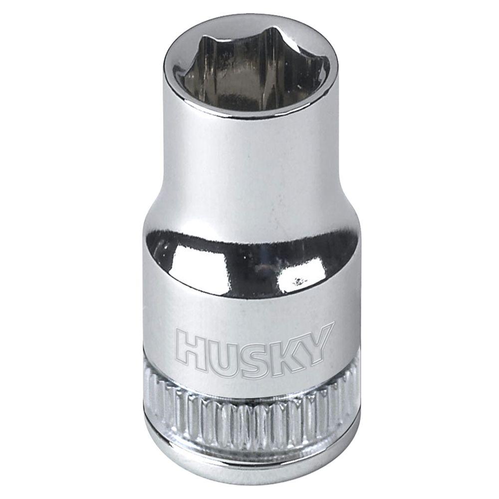 Husky 14 In Drive 8 Mm 6 Point Metric Standard Socket H4d6p8mm The