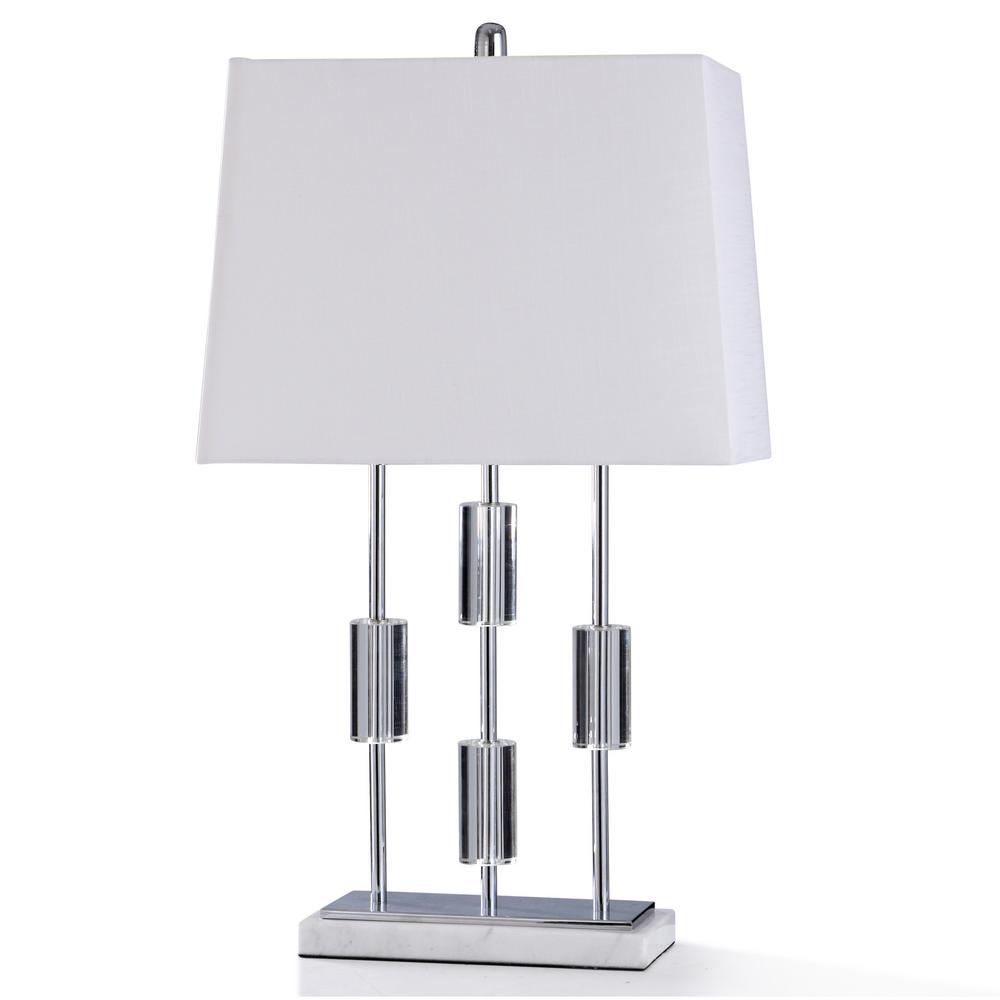 chrome base table lamps