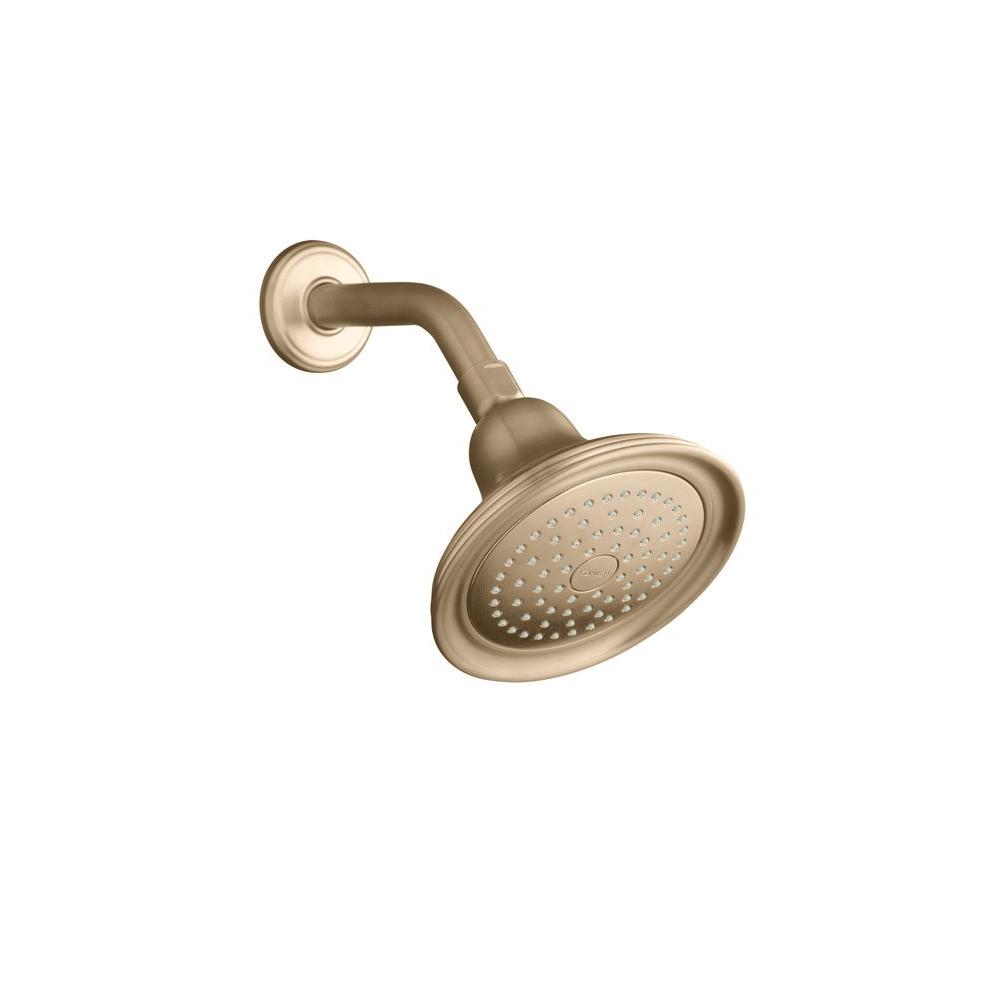 Kohler Bancroft 1 Spray 5 9375 In Single Function Katalyst Showerhead Vibrant Brushed Bronze