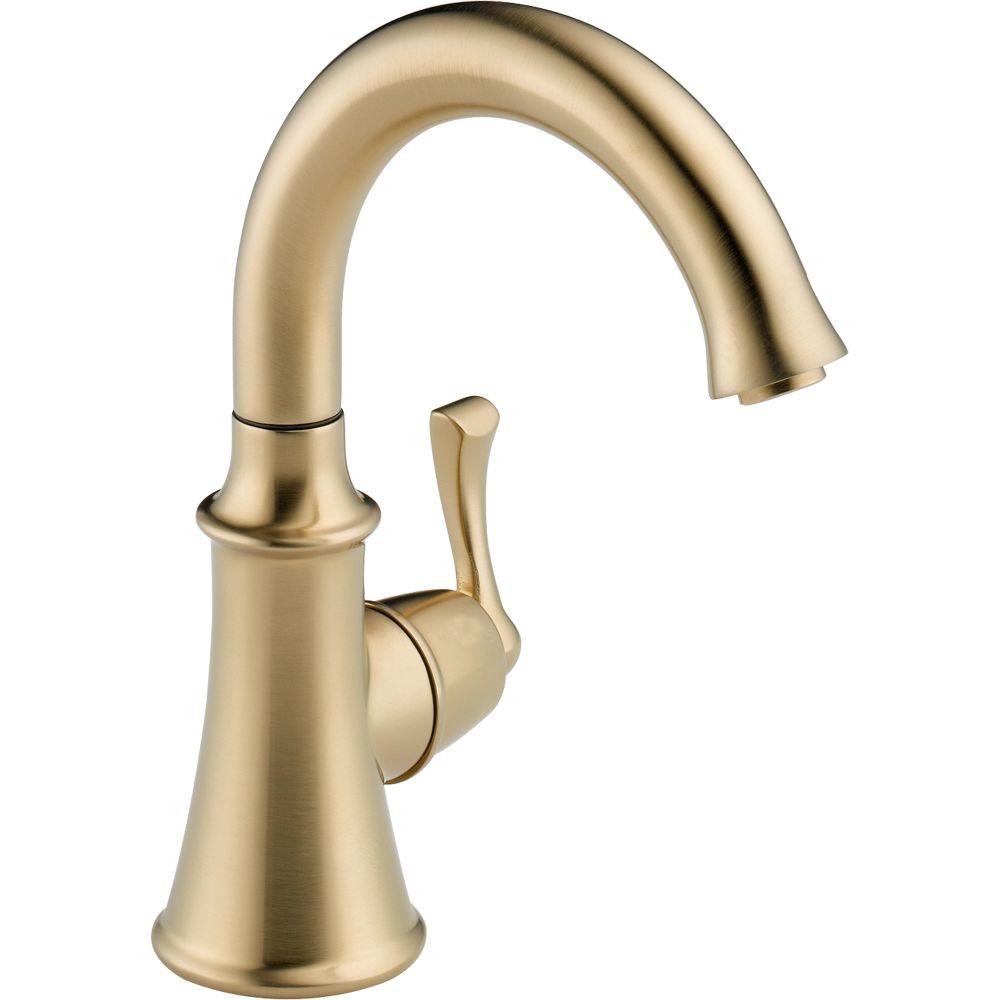 Champagne Bronze Water Filters Kitchen The Home Depot Traditional Single Handle Water Dispenser Faucet In Champagne Bronze