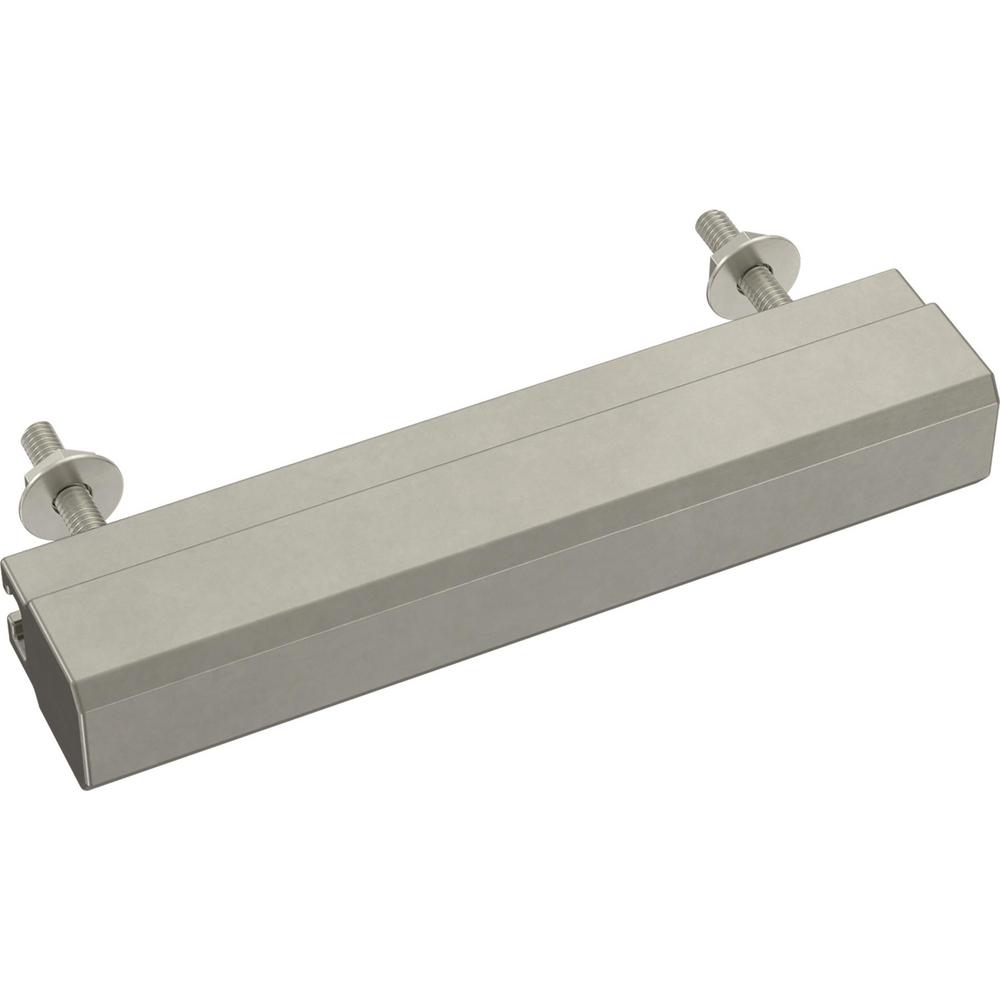 Contemporary Metal and Aluminum Pull - Brushed Nickel Finish Richelieu Hardware BP905160195 160 mm 6-1//4 in