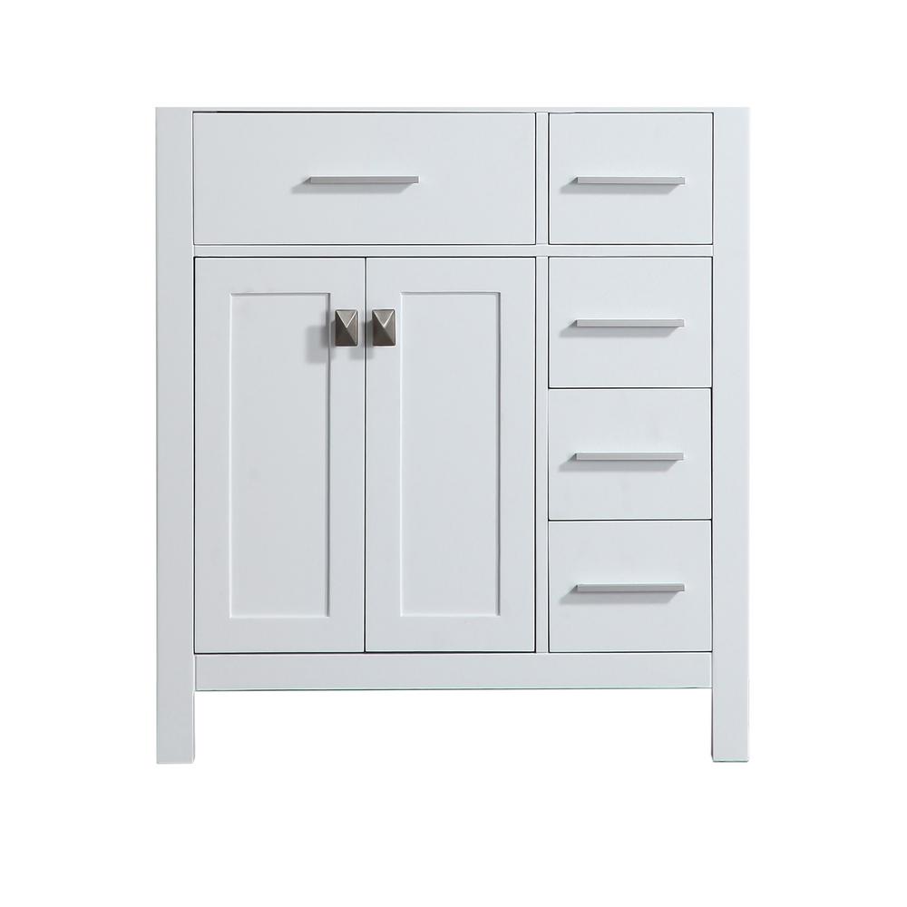 Bosconi 29 9 In Main Cabinet Only In White With Fine Brushed