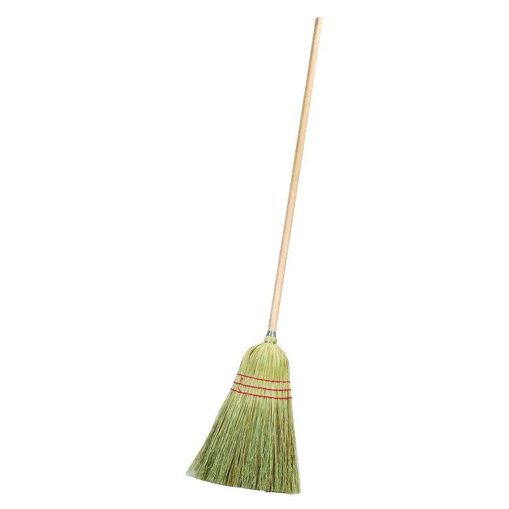 Carlisle 4134967 Warehouse Broom, 55-Inch, Natural