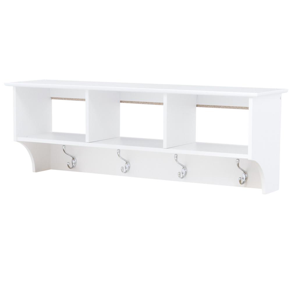 Wall Mounted 4 Coat Racks Entryway Furniture The Home Depot