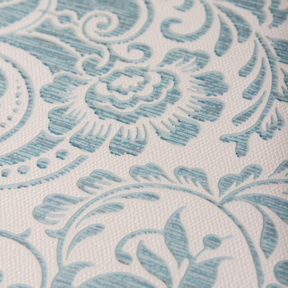 Graham & Brown Duck Egg Melody Wallpaper 20926 The Home Depot