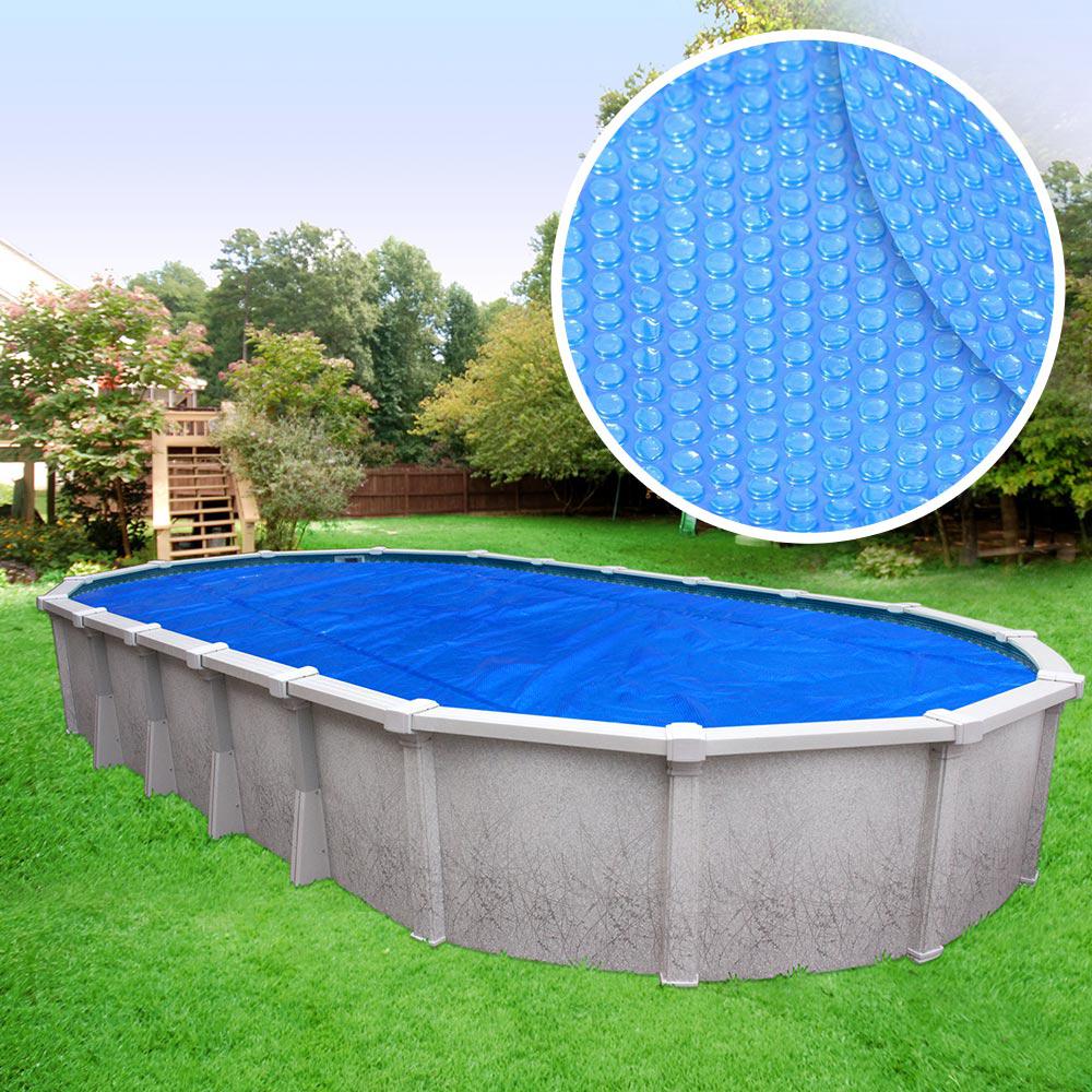UPC 034261000134 product image for Robelle Premium 15 ft. x 30 ft. Oval Blue Solar Cover Pool Blanket | upcitemdb.com