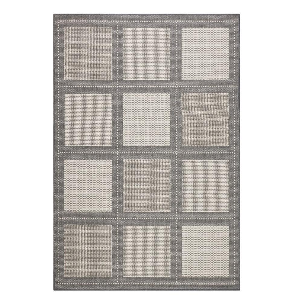 Rustic Outdoor Rugs The Home Depot Summit Grey Champagne 2 Ft X 4 Area Rug