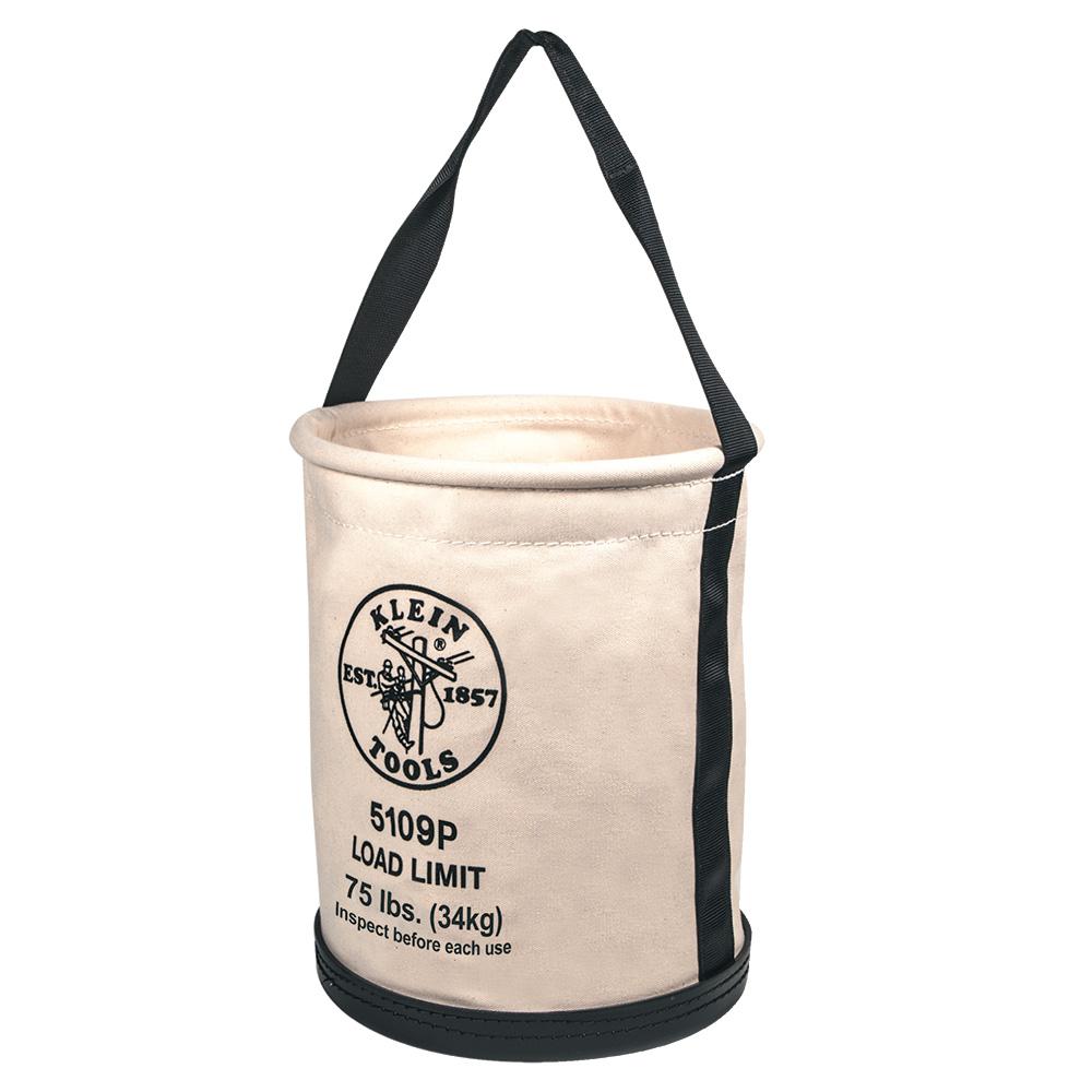 CANVAS BUCKET BAG Tool Storage Organizer Tote Electrician Lineman | eBay