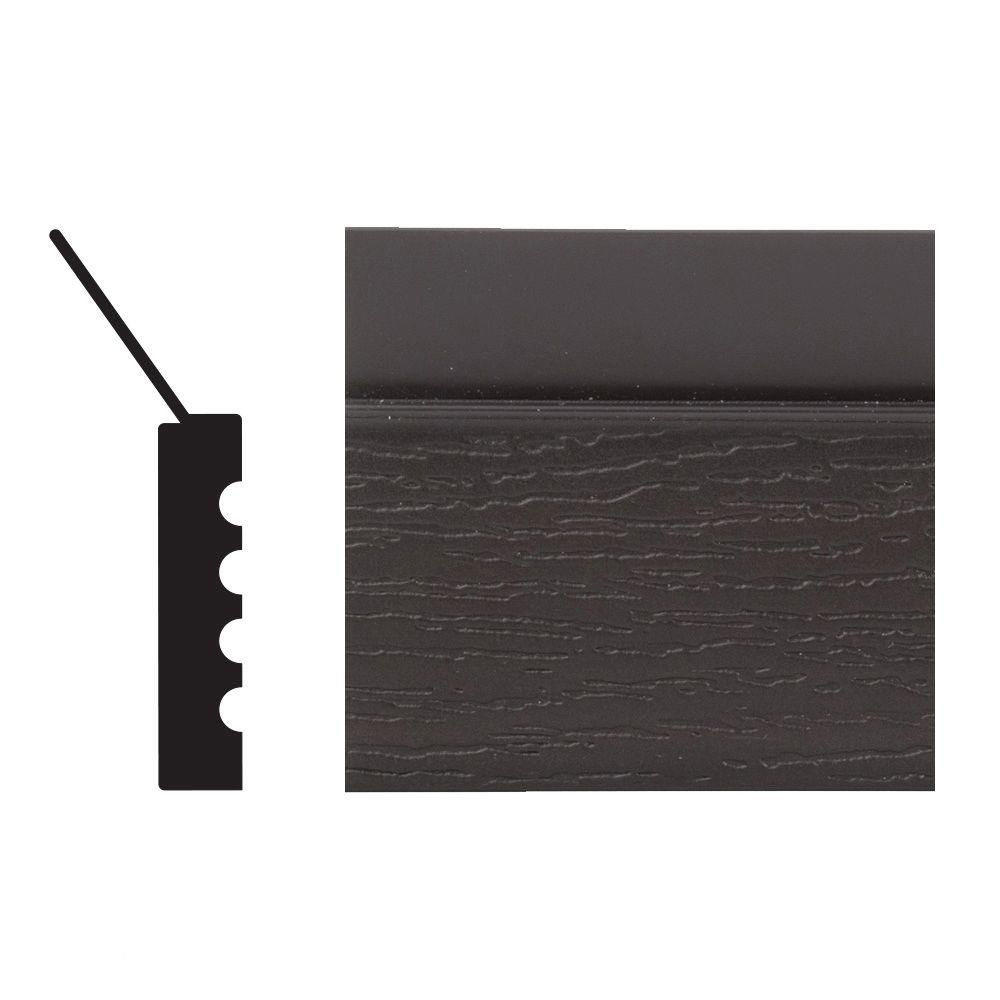 Royal Mouldings 7/16 in. x 2 in. x 192 in. Vinyl Garage Door Stop
