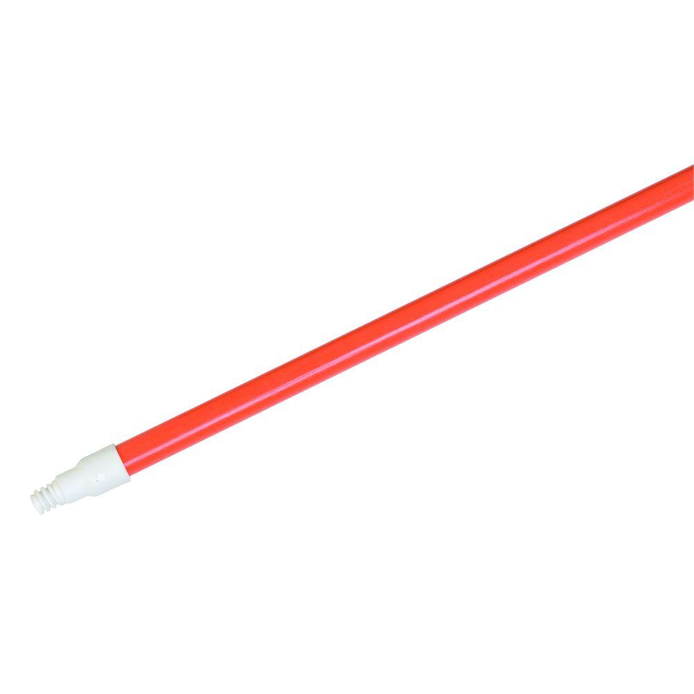 Carlisle 60 in. Threaded Orange Fiberglass Handle (Case of 12)4022524 The Home Depot