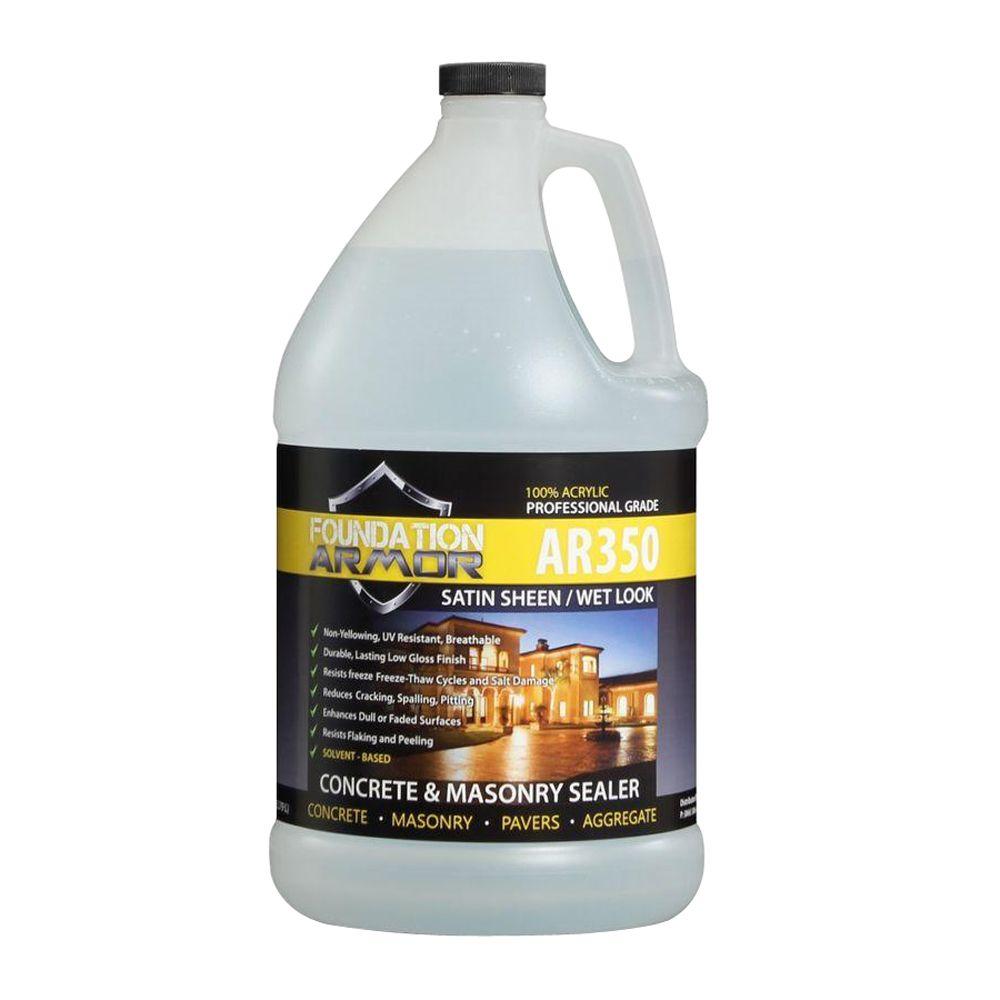 Foundation Armor Ultra Low Voc 1 Gal Wet Look Satin Sheen Acrylic Concrete Paver And Aggregate Sealer Ar35050voc1gal The Home Depot - Home Depot Patio Stone Sealer Foundation Armor Ultra Low Voc 1 Gal Wet Look Satin Sheen Acrylic Concrete Paver And Aggregate Sealer Ar35050voc1gal The Home Depot - Home Depot Patio Stone Sealer