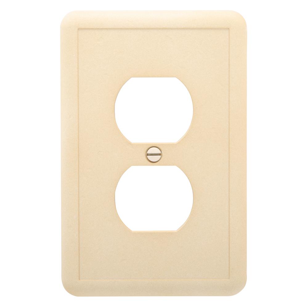 Hampton Bay Stone Wall Plates Jacks Electrical The Home