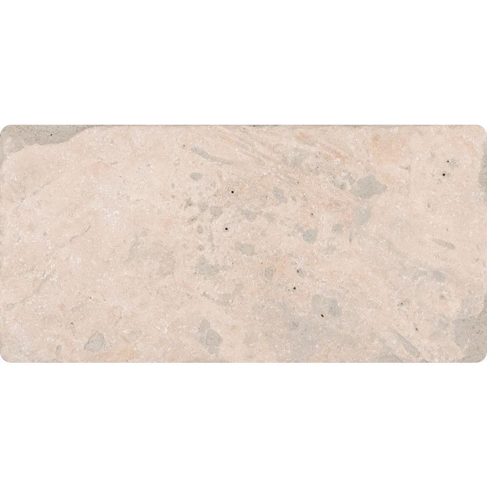 Msi Tuscany Clic 3 In X 6 Textured Travertine Floor And X 6 In Textured Travertine Floor