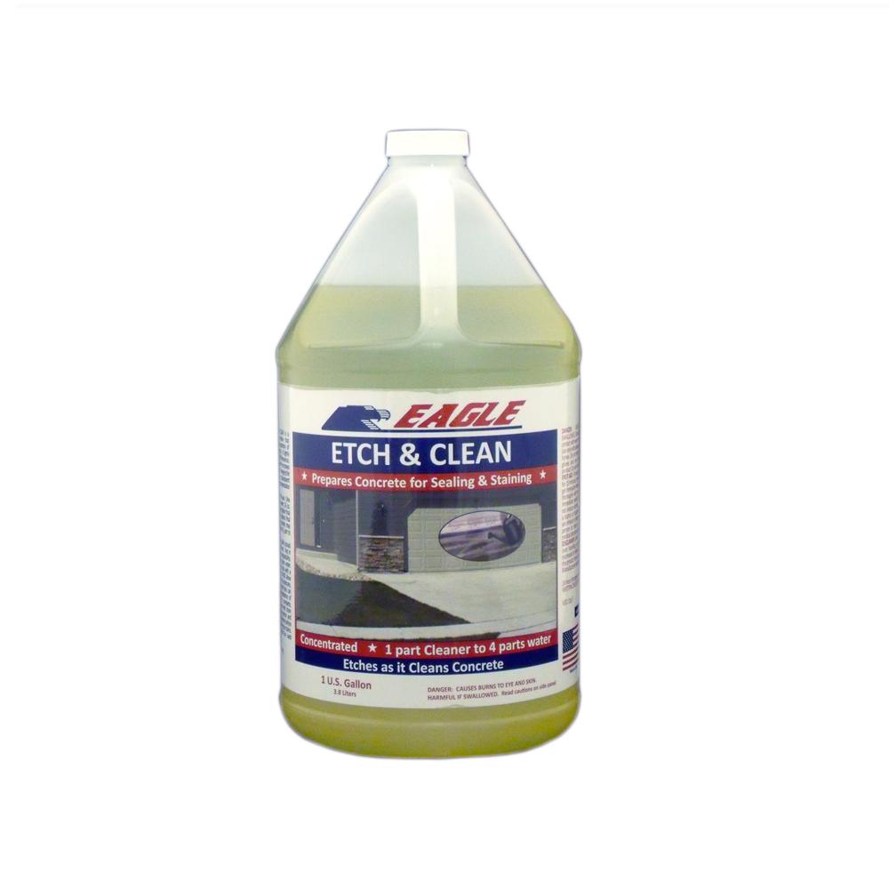 Eagle 1 Gal Etch And Clean For Concrete In 4 Concentrated Eec1 Gal Etch And Clean For Concrete