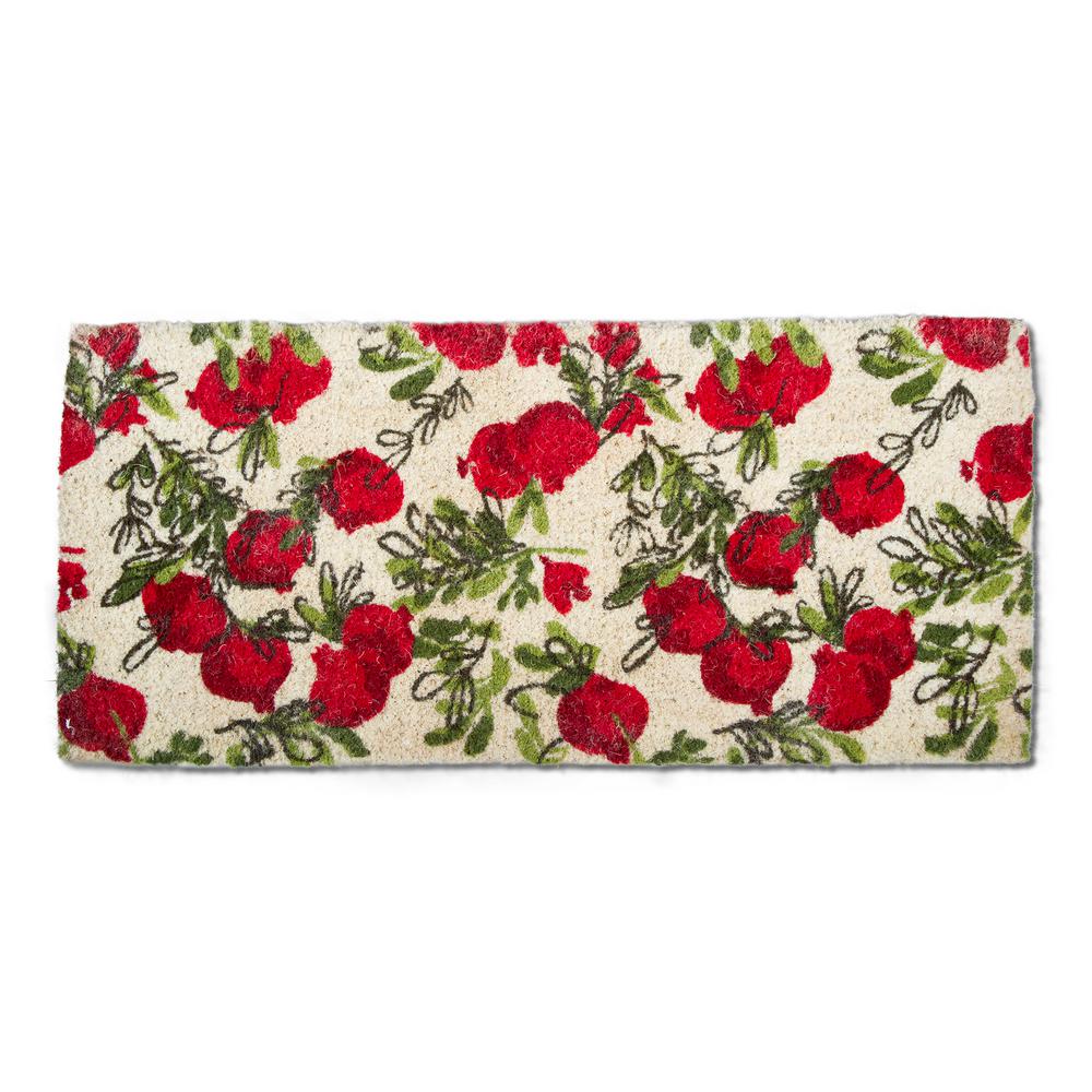 Tag Pomegranate 18 In X 40 In Coir Estate Door Mat