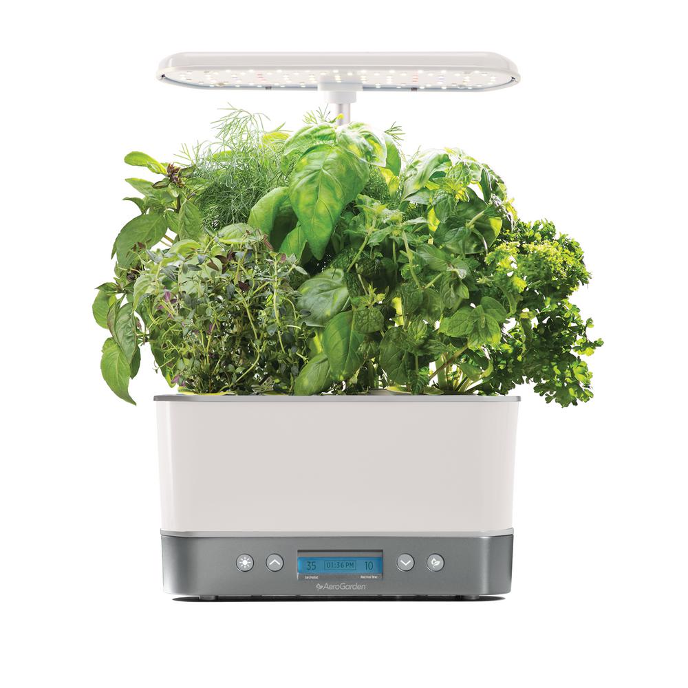 AeroGarden White Harvest Elite-901131-1200 - The Home Depot