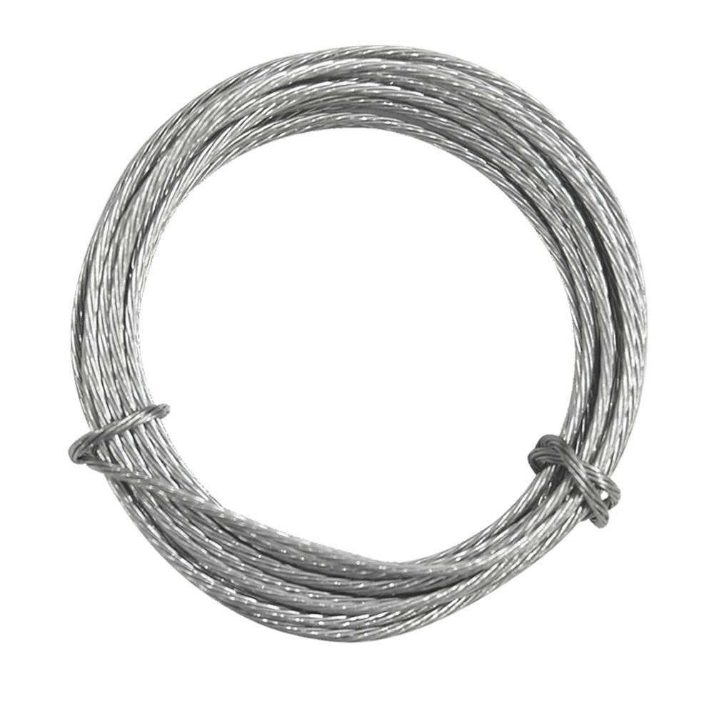 OOK 50 lbs. 9 ft. Durasteel Stainless Steel Hanging Wire-50114 - The Home Depot Stainless Steel Wire
