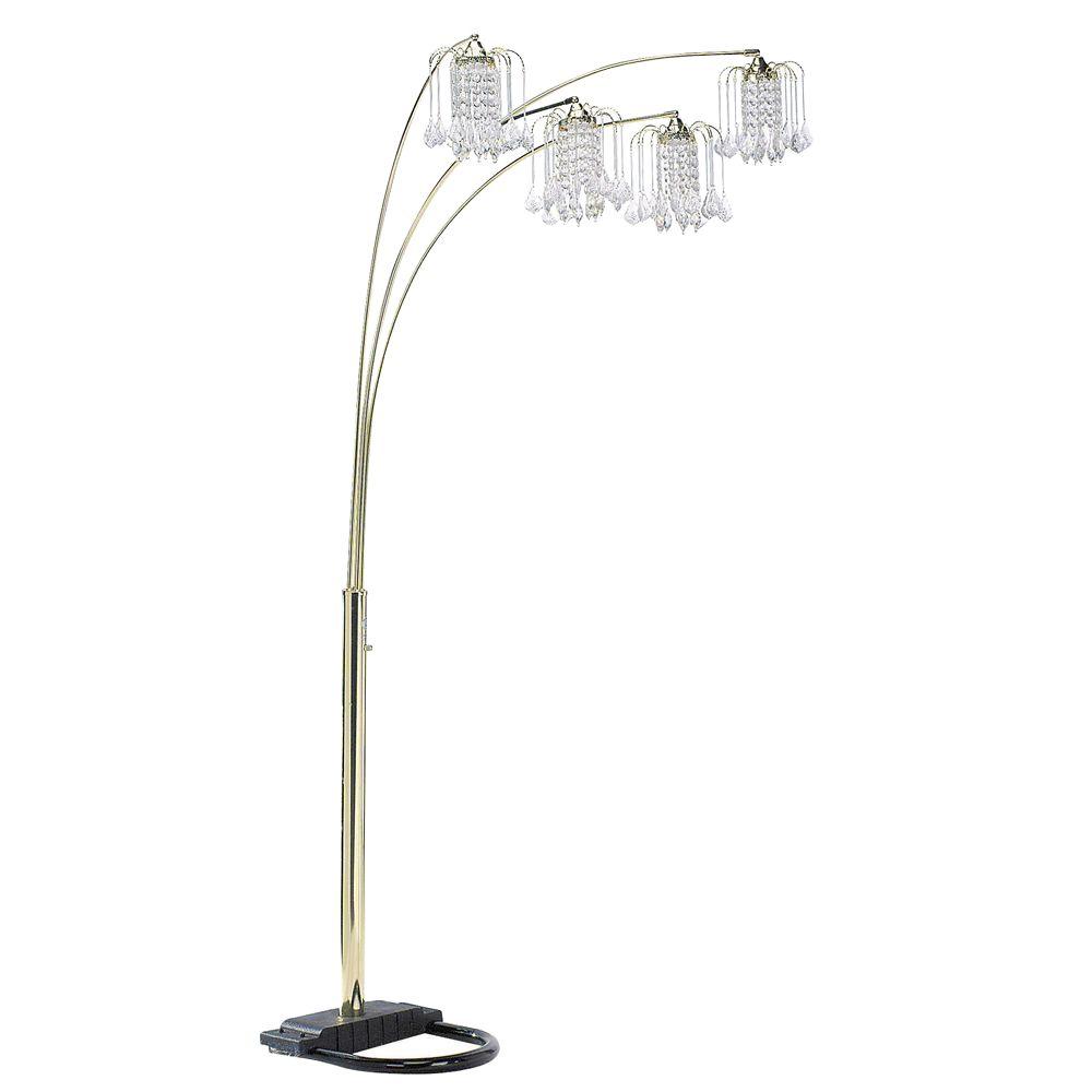 4 Light Floor Lamps The Home Depot 4 Light Floor Lamps The