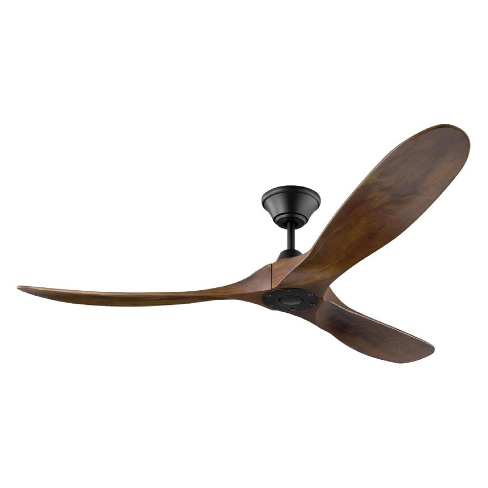 Monte Carlo Maverick 60 inch Indoor/Outdoor Matte Black Ceiling Fan with Dark... by Monte Carlo
