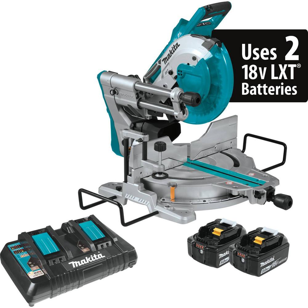 Makita Cordless Miter Saw Sliding Compound Brushless Builtin Laser 10