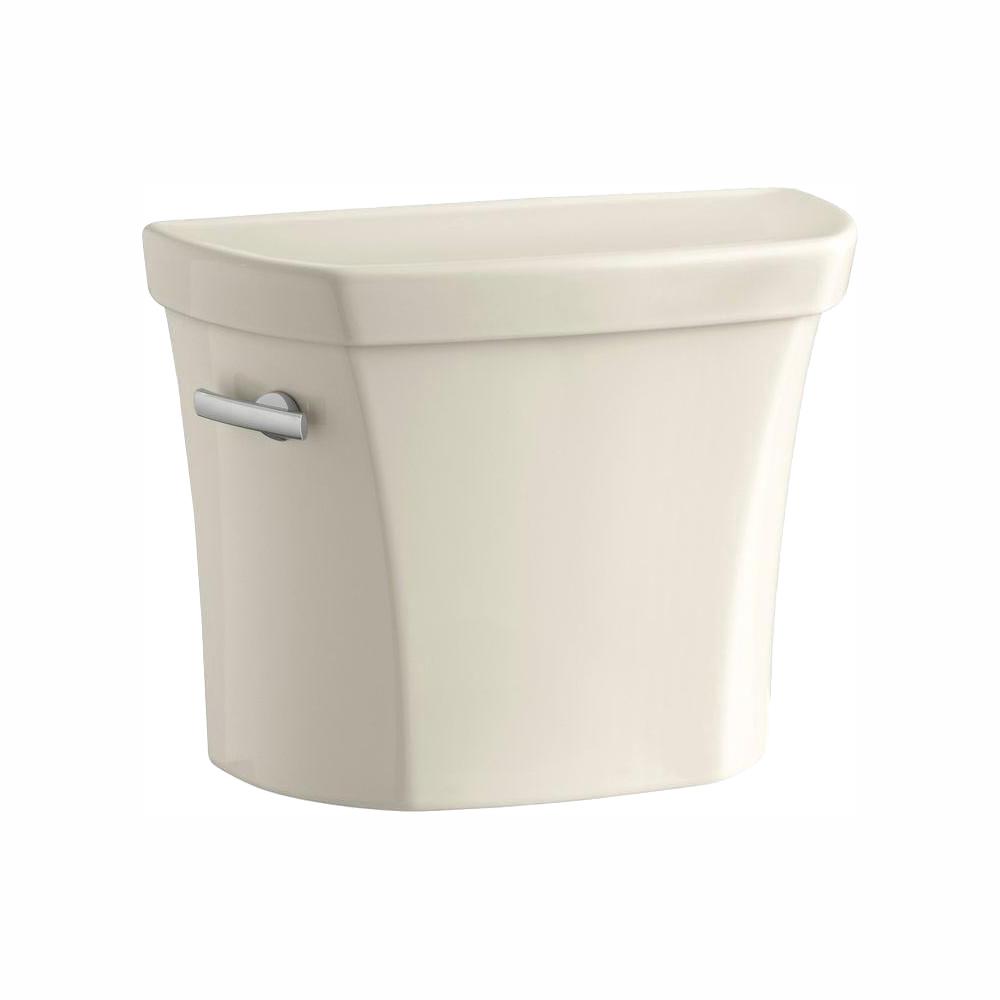KOHLER Wellworth 1.6 GPF Single Flush Toilet Tank Only in AlmondK4468