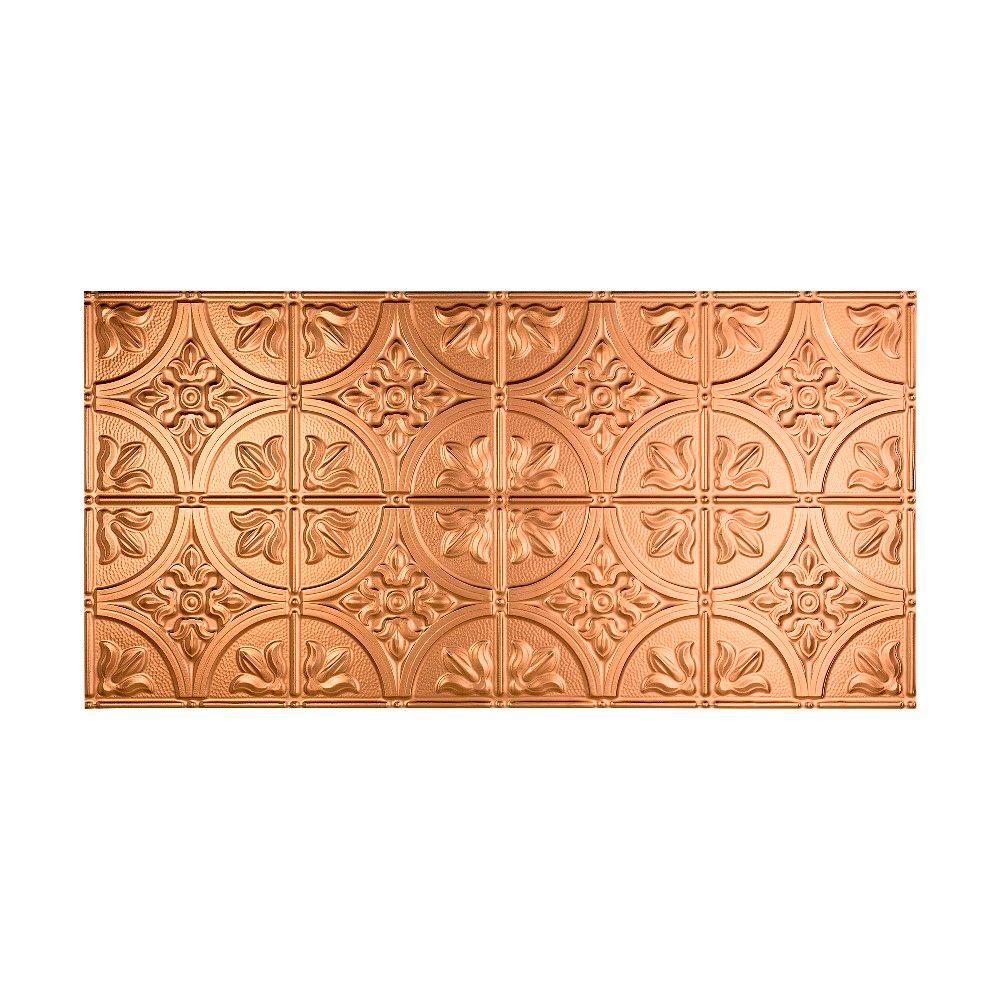 Fasade Traditional 2 - 2 ft. x 4 ft. Glue-up Ceiling Tile ...