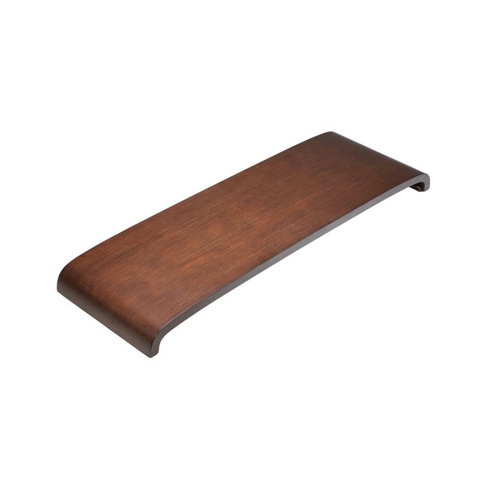 KOHLER Parity Wood Bath Seat in Light Antique WalnutK1844LAW The