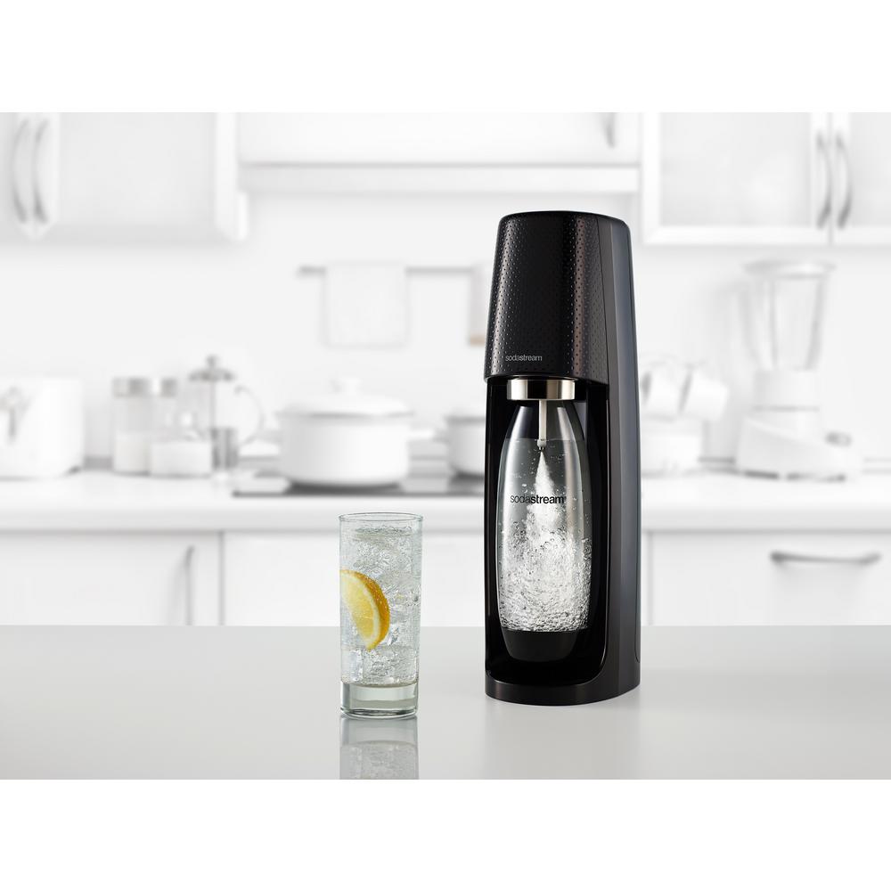 SodaStream Fizzi Water Maker Machine 3 Carbonating Bottles 1 Liter, 1