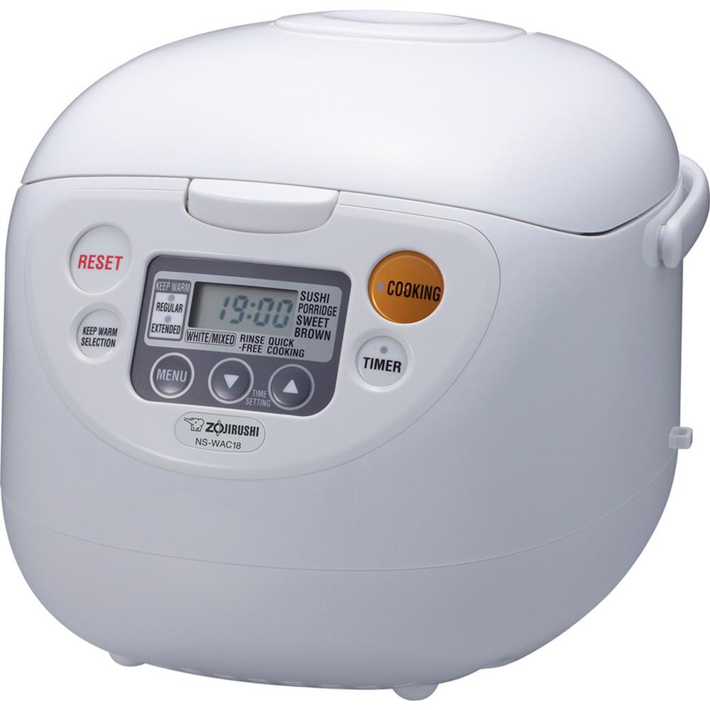 Zojirushi Micom Rice Cooker and Warmer White 10 Cup by Zojirushi