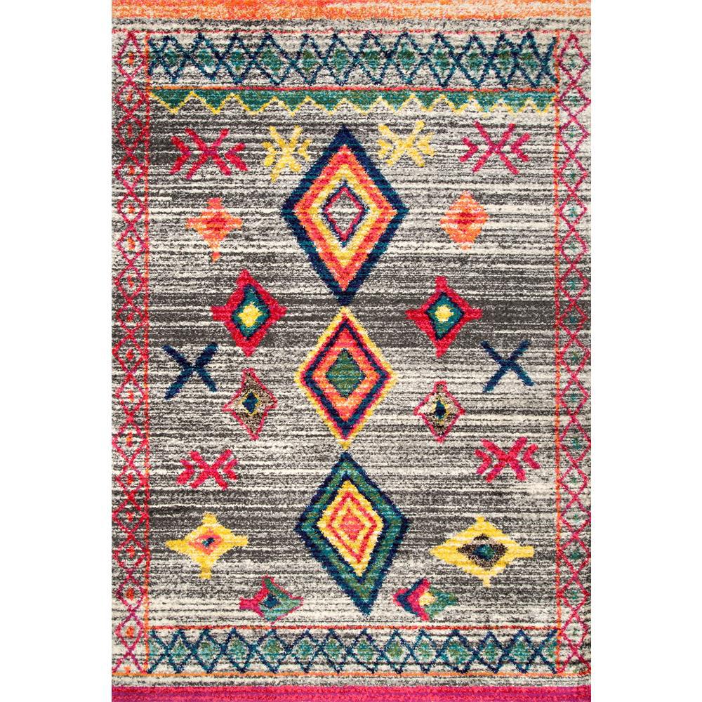 nuLOOM Bohemian Liz Shag Dark Grey 9 ft. x 12 ft. Area RugECCS04B9012 The Home Depot