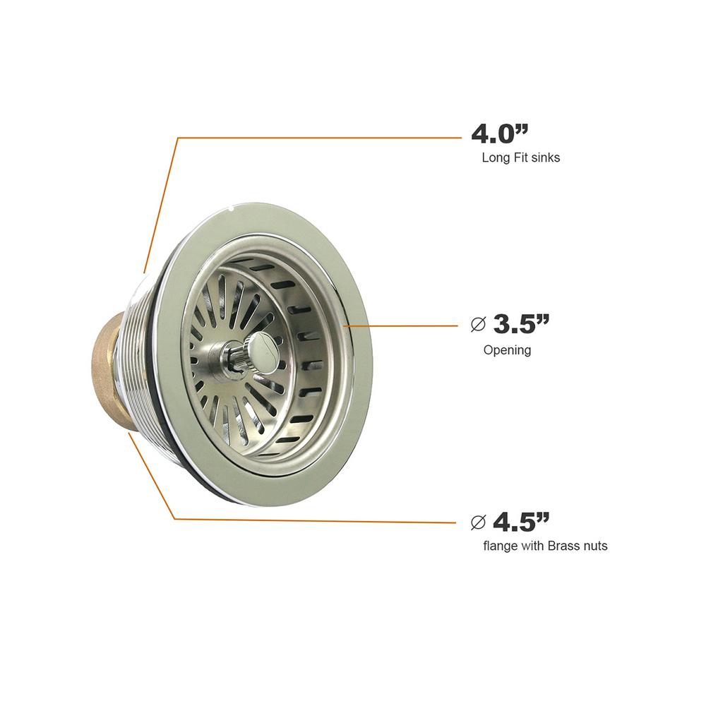 K/üchensp/üle Sieb Kecheer Edelstahl Ablauffilter Kitchen Sink Strainer Drain Filter Pop Up Waschbecken Ablassschraube Mit Korb Universal Size Waschbecken Abfluss Stopper K/üchensp/üle Sieb