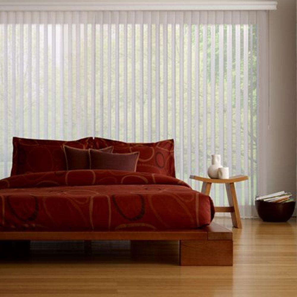 Myblinds Window Treatments The Home Depot Room Darkening Vertical Sheer Shade