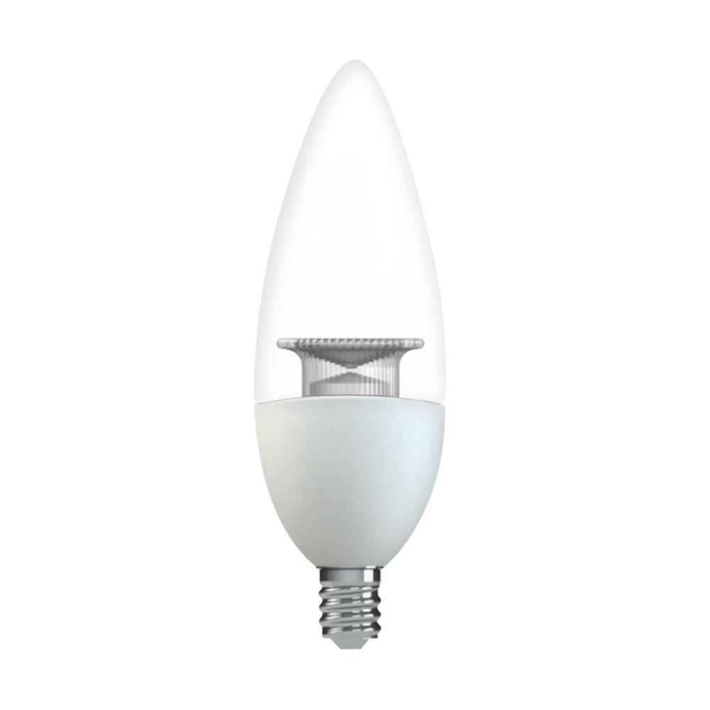 Philips 60W Equivalent B12 Daylight Candle Dimmable LED Light Bulb461848 The Home Depot
